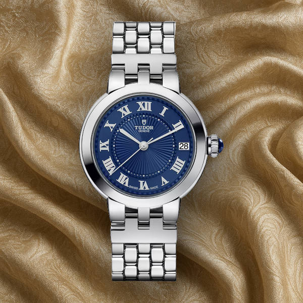Tudor Claire de Rose women’s dress watch – modern automatic model with embossed details and refined crown design, 2025 edition.