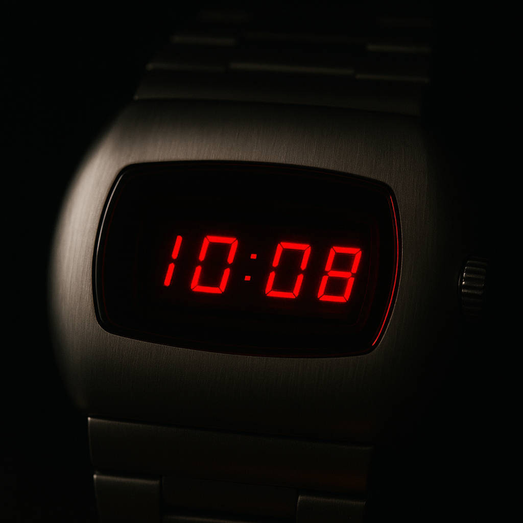 The First Digital Watch: Hamilton Pulsar P1 (1972)