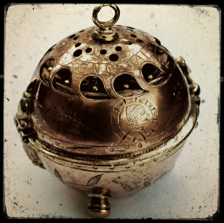 Pomander Watch from 1505, one of the earliest pocket watches, featuring intricate design and mechanical timekeeping.