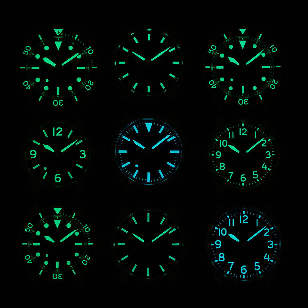 What Makes Watches Glow in the Dark? Radium, Tritium, and Super-LumiNova Explained